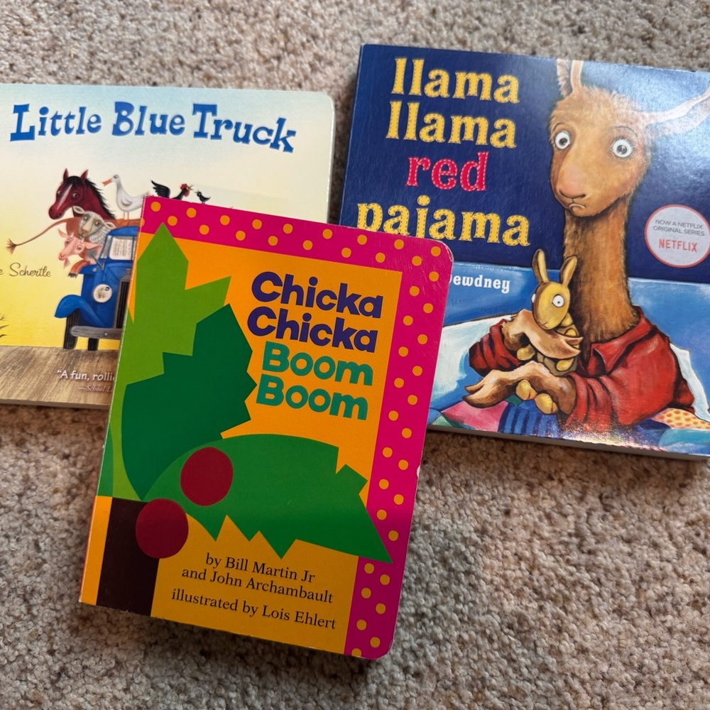 Chicka Chicka Boom Boom, Llama Llama Red Pajama, Little Blue Truck Board Books